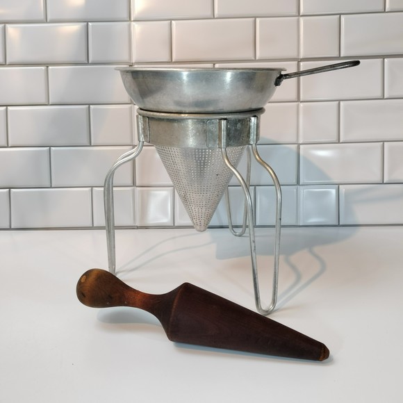 WearEver Kitchen Vintage Wear Ever No 462 Aluminum Sieve Colander